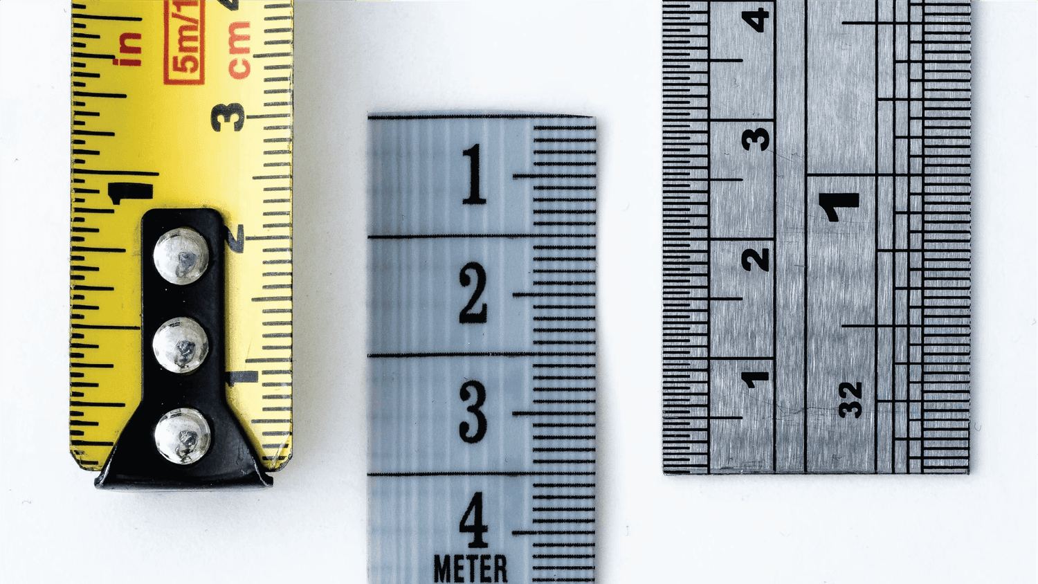 Rulers and measurement — accuracy depends on the measuring instrument being honest